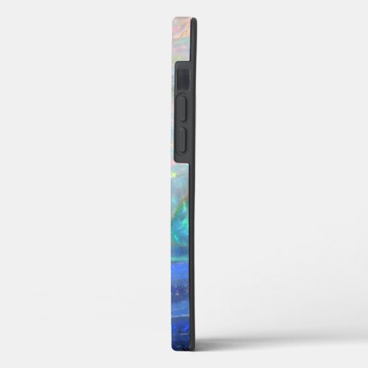 フェイク宝石ジェム石ミネラルボきらきら光るーホーヒップスター Case-Mate iPhoneケース (裏面 / 左)