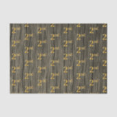 フェイク木材、フェイク金ゴールド第2のイベント 薄葉紙 (正面)