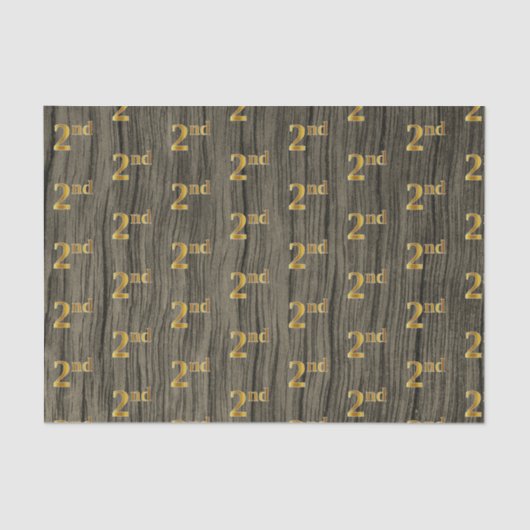 フェイク木材、フェイク金ゴールド第2のイベント 薄葉紙 (正面)