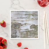 フェイク樺の木樹皮質外観パターン スタンダードランチョンナプキン (インサイチュ)