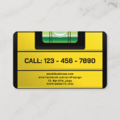 フェイク水位計名刺 名刺 (裏面)