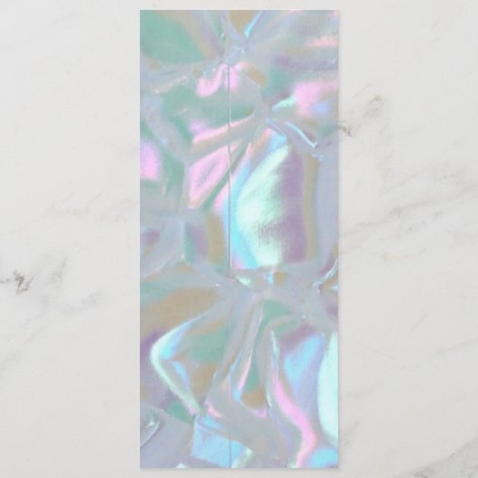 フェイク真珠のメ結婚ニューの母 メニュー (裏面)