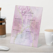 フェイク真珠光沢効果美しいサロン価格表 台座サイン (インサイチュ)