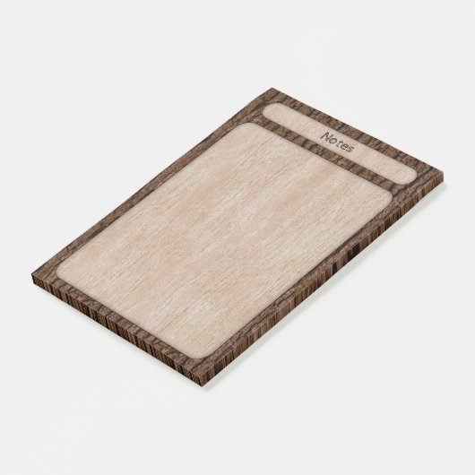 フェイク素朴樹皮質感 ポストイット (アングル)