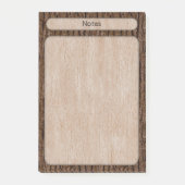 フェイク素朴樹皮質感 ポストイット (正面)