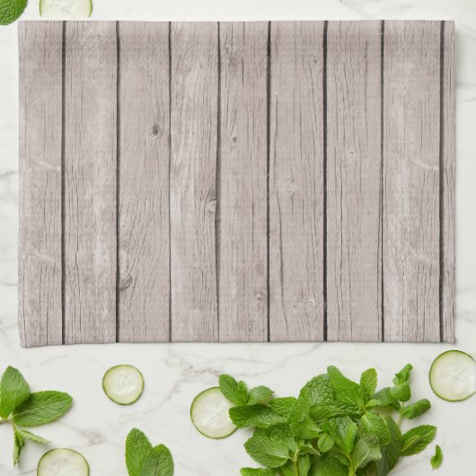 フェイク素朴茶色 キッチンタオル (折り畳み)