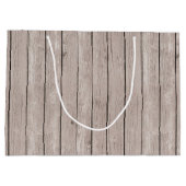 フェイク素朴茶色 ラージペーパーバッグ (裏面)