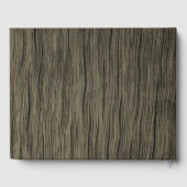 フェイク素朴金ゴールド95th Birthday Party;名前をカスタムする ゲストブック (裏面)