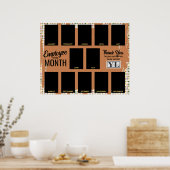 フェイク絵を描月の写真社員 ポスター (キッチン)