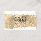 フェイク絵を描線ロゴ 名刺 (裏面)