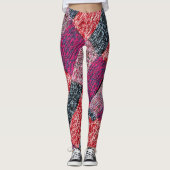 フェイク編み物 レギンス (正面)