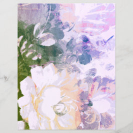 フェイク色彩の鮮やかフローラ