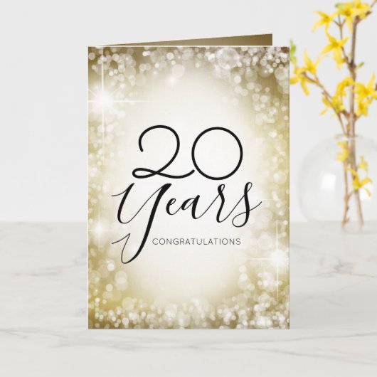 フェイク金ゴールドが世界の社員の記念日に輝く カード (黄色い花)