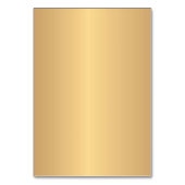 フェイク金ゴールドの二重の幸福 |テーブルカード テーブルナンバー (裏面)