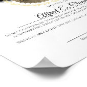 フェイク金ゴールドの職員 ポスター (角)