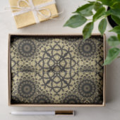 フェイク金ゴールドエレガントスタイリッシュ模様 薄葉紙 (ギフト)