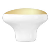 フェイク金ゴールドエレガントトレンディーテンプレートグラマー セラミックノブ (側面)