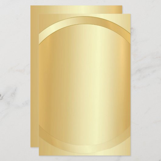 フェイク金ゴールドカスタムグラマラス追加テキストテンプレート (正面/裏面)