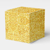 フェイク金ゴールドグリアモダンルックエレガントテンプレート フェイバーボックス (正面サイド)