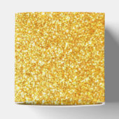 フェイク金ゴールドグリアモダンルックエレガントテンプレート フェイバーボックス (上部)