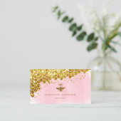 フェイク金ゴールドグリッタークイーンビー 名刺 (スタンド正面)