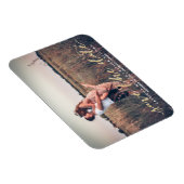 フェイク金ゴールドグリッタースクリプトセーブザデートマグネット マグネット (右側)