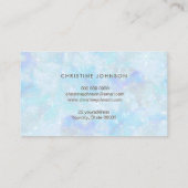 フェイク金ゴールドグリッタービー 名刺 (裏面)