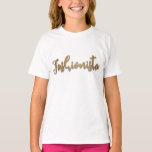 フェイク金ゴールドグリッターファッショニスタ, Tシャツ<br><div class="desc">私たちの金ゴールドのグリッターTシャツを使用して、あなたのワードローブフェイクに輝きのファッショニスタ散水を追加。誕生インスパイア時の招エレガント待からスクリプトフォントを通して、このtシャツはスタイルと個人的な表現の見事な融合である。それは単なる衣服ではなく、誰もが内祝部の「声ファッショニスタ明」だ。Tシャツは華やかな金ゴールドグリッターファッショニスタスクリプトに「フェイク」という言葉を取り入れ、シックでトレンディーのスタイルの本質を捉えている。このデザインは、目立ちたい人や服を通してファッションを愛する人に最適だ。でもこのTシャツの魅力は目を引ストップくデザインには見えない。名前を追加し、それをトップから意味のあるファッションに変換することによってさらにパーソナライズすスタイリッシュるオプショユニークンを持っている。この個人touchは、Tシャツをイベントやパーティーでの景品や、ファッションに詳しい人の人生への特別な贈り物として素晴らしい選択にする。バースデーバッシュや女の子の夜の外出や、ワードローブにおもしろいを追加したカジュアルりフェイク、この金ゴールドグリッターファッショニスタTシャツは必ず声明を出す。華やかさとパーソナライゼーションを兼ね備えたウェアラブルなアート作品。このTシャツは、ファッショナブルでキラキラパーソナライズされた輝くコレクションに追加し、スタイルとファッショニスタであなたの内側を受け入れしゃれているる。</div>