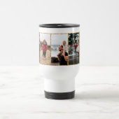 フェイク金ゴールドグリッターフレーム5写真 トラベルマグ (中央)