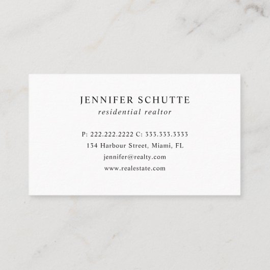 フェイク金ゴールドスケルトン鍵ハイモダンエンド実在エテート 名刺 (裏面)