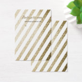 フェイク金ゴールドストライプのグリッター (デスク)