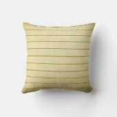 フェイク金ゴールドストライプグリッターオングランジ装飾用クッション クッション (裏面)