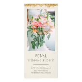 フェイク金ゴールドディップクリエイティブマーケティングラックカード ラックカード (正面)