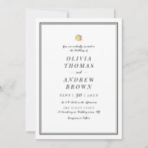 フェイク金ゴールドバラ白黒ミニマ結婚リスト