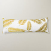 フェイク金ゴールドパ葉ームパターン ボディピロー (裏面)