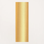 フェイク金ゴールドフィットネスモダントレンディーテンプレート ヨガマット (正面)