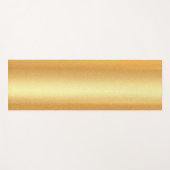 フェイク金ゴールドフィットネスモダントレンディーテンプレート ヨガマット (正面(横))