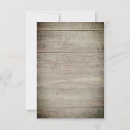 フェイク金ゴールドフォイルは木材の上にクロスFirst Communion 招待状 (裏面)