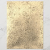 フェイク金ゴールドフォイルlotusロゴデザイン チラシ (裏面)