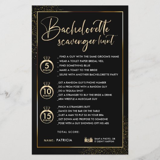 フェイク金ゴールドフレームバチェロレッテスカベンジャー狩りゲーム (正面)