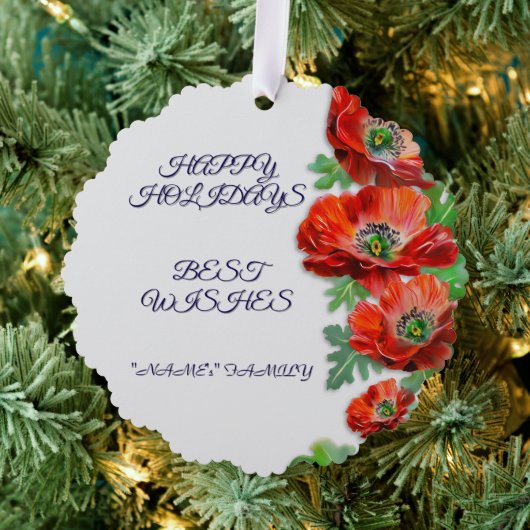 フェイク金ゴールドプリントカード オーナメントカード (インサイチュ (木))