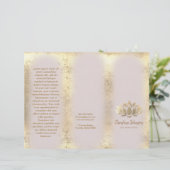 フェイク金ゴールドホイルlotusロゴカタログ (スタンド正面)