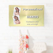 フェイク金ゴールドミニマル 横断幕 (インサイチュ)