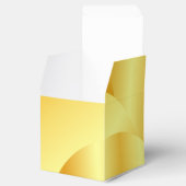 フェイク金ゴールドメタリック調エレガントモダンテンプレート フェイバーボックス (オープン)