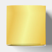 フェイク金ゴールドメタリック調モダンエレガントテンプレート フェイバーボックス (上部)