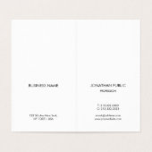 フェイク金ゴールドモダンミニマルエレガントプロフェッショナル 名刺 (内部フラット)