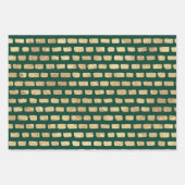 フェイク金ゴールド模様 ラッピングペーパーシート (正面2)
