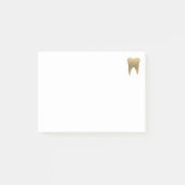 フェイク金ゴールド歯歯歯科後注 ポストイット (正面)