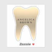 フェイク金ゴールド歯科用シール シール (シート)