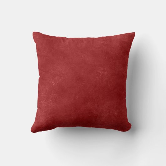 フェイク金ゴールド箔ボタニ葉ーヴィンテージブルゴーニュ クッション (裏面)